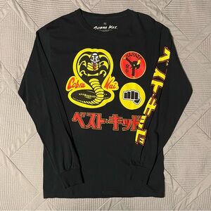 Cobra Kai Mens Long Sleeve Tee (S)